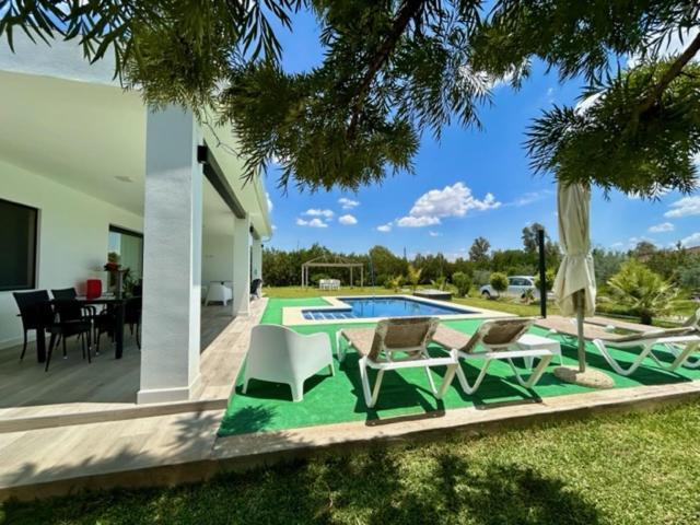 Ole Tu Andalucia Villa Sanlúcar la Mayor Dış mekan fotoğraf